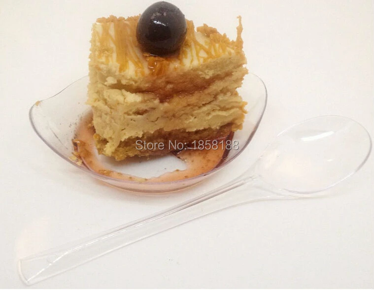 Mini Plat A Gateau Jetable En Plastique 100 Pieces Lot Petit Plat A Dessert Assiette A Gateau Pour Festival Et Mariage Aliexpress