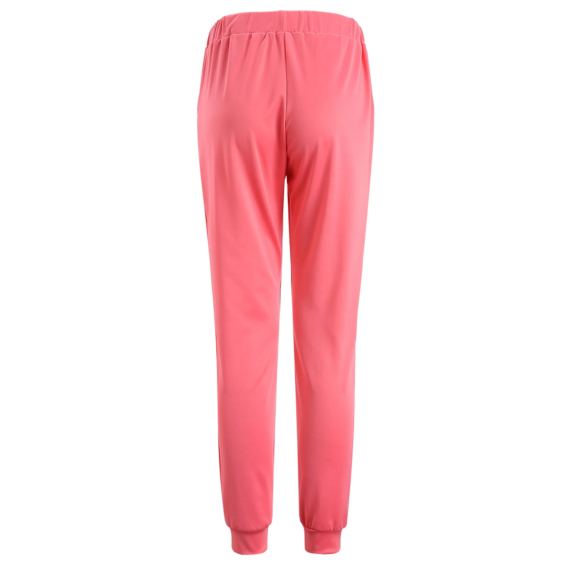 Женский розовый сексуальный спортивный костюм с буквенным принтом размера плюс, повседневный комплект из 2 предметов, S-XXXL, летние топы+ обтягивающие штаны, комплект из двух предметов