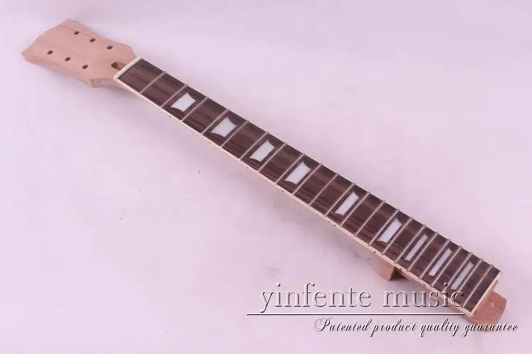 

Unfinished electric guitar neck mahogany rose wood fingerboard