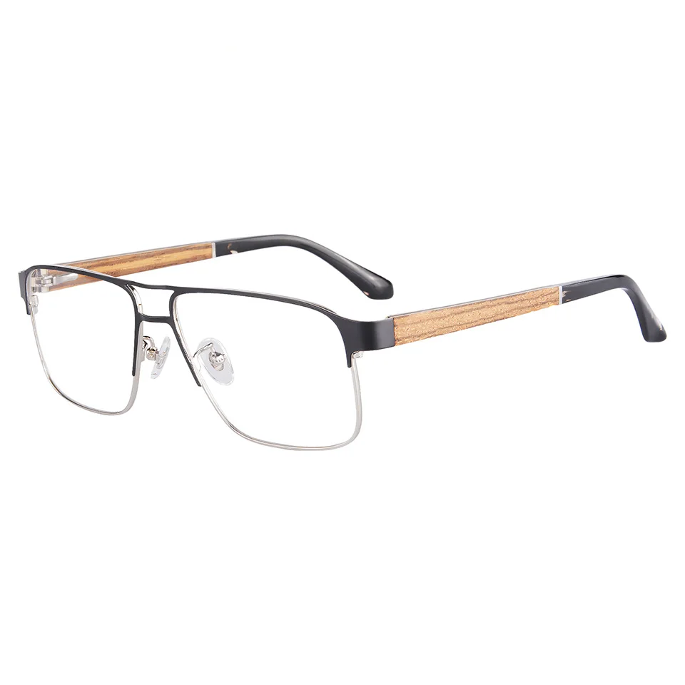 UOOUOO корректирующие очки при близорукости деревянные очки солнцезащитные очки мужские деревянные очки для чтения черные солнцезащитные очки поляризованные мужские 8001 - Frame Color: C3 customized