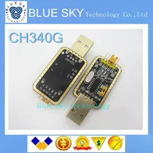 10 шт./лот CH340 модуля вместо PL2303, CH340G RS232 в TTL модуль обновления USB к последовательному порту в девяти Brush маленькие тарелки