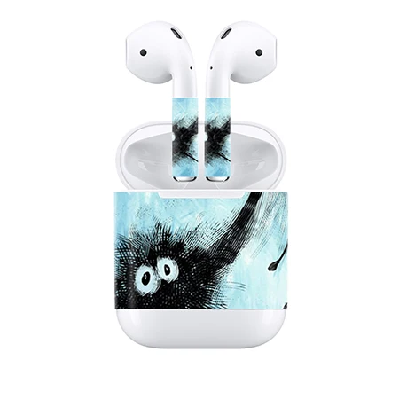 ПВХ наклейка для Airpods защитная кожа для Airpods чехол Deca forl Airpods оберточная Наклейка - Цвет: TN-APods-0138