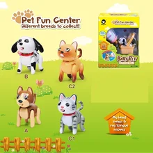 Новые продукты, присоска, домашние животные, кошки, собаки, волки, бутылочки для выливания языка, детский интеллект, раннее образование, электронный питомец