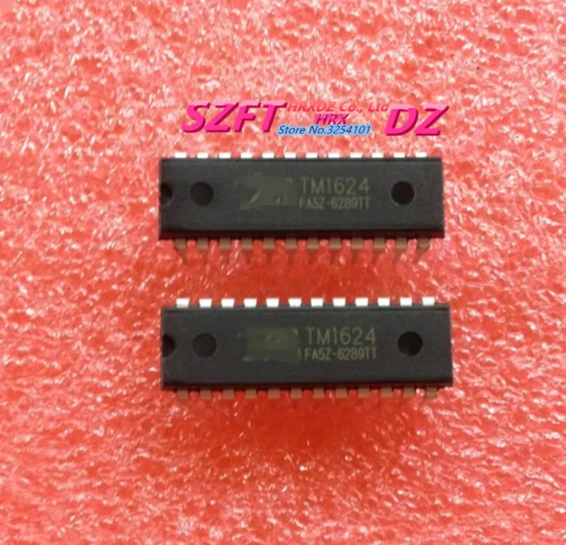 

SZFTHRXDZ 100% new original 10PCS TM1624 TM1630 TM1636 TM7705 TM7706 DIP