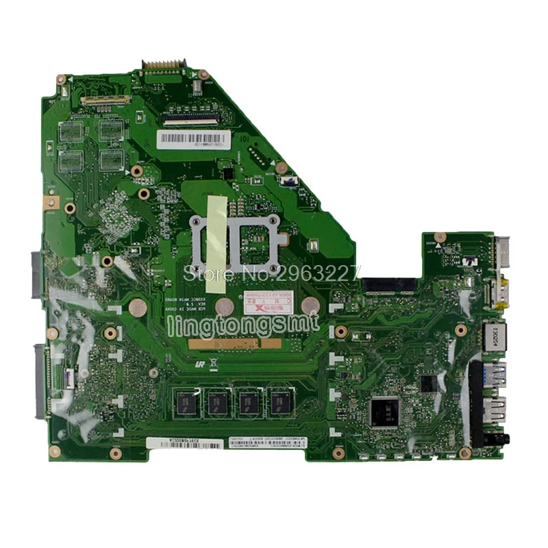  X550CA laptop Motherboard For ASUS X550C X550CC X550CL Y581C R510C Mainboard test ok 2GB 4GB RAM 10