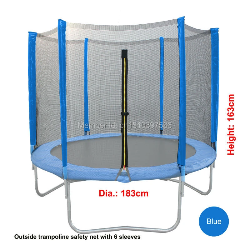 Replacement Spare Parts Trampoline Safety Net Only Safety Enclosure Camas Elastica Inner Net For 6ft Trampoline 1 83m Enclosure Switch Enclosure Wallnet Tricks Aliexpress
