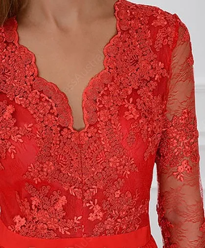 Vestido-de-Festa-A-Line-Lace-Chiffon-Prom-Dresses-High-Split-Sexy-Dress-Prom-Floor-Length (4)