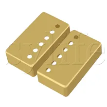 Пара металлических гитар хамбакер Пикап Чехлы Набор золото