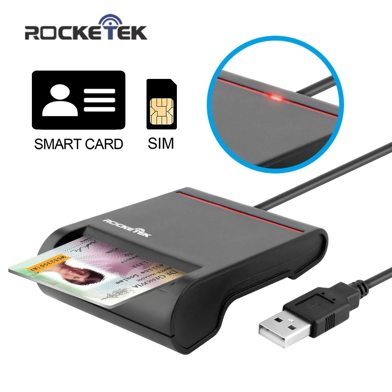 Купить rocketek для USB 2, 0 Smart-карт код КБК, банковские карты ...