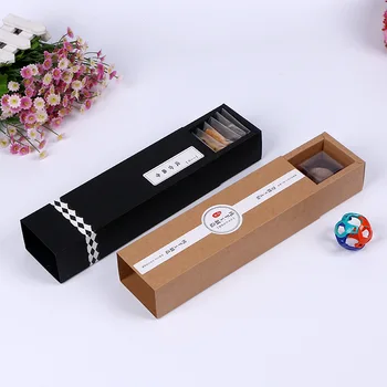 

100pcs 3.3*5.6*4.9cm Kraft Paper Drawer Mooncake Box Macaron Chocolate Cookie Cake Packaging Box Wedding Gift Box wen5689