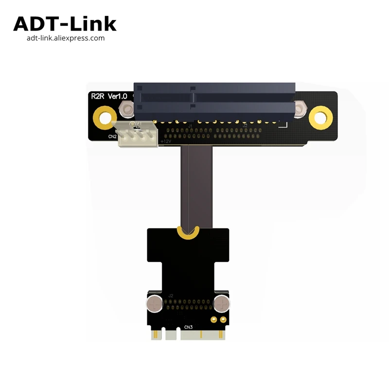 Ad Angolo Riser Pci-E X4 Per M.2 Wifi Chiave A.E A + E Adattatore Riser Card Extender Gen3.0 Cavo M2 Ae Pcie 4X Per Pci-E 1X 2X 4X 8X 16X