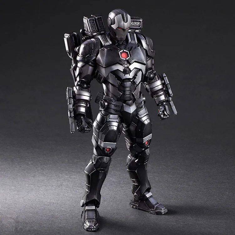 

Play Arts Marvel Avengers Ironman War Machine Super Hero Black Iron man BJD Action Figure Model Toys