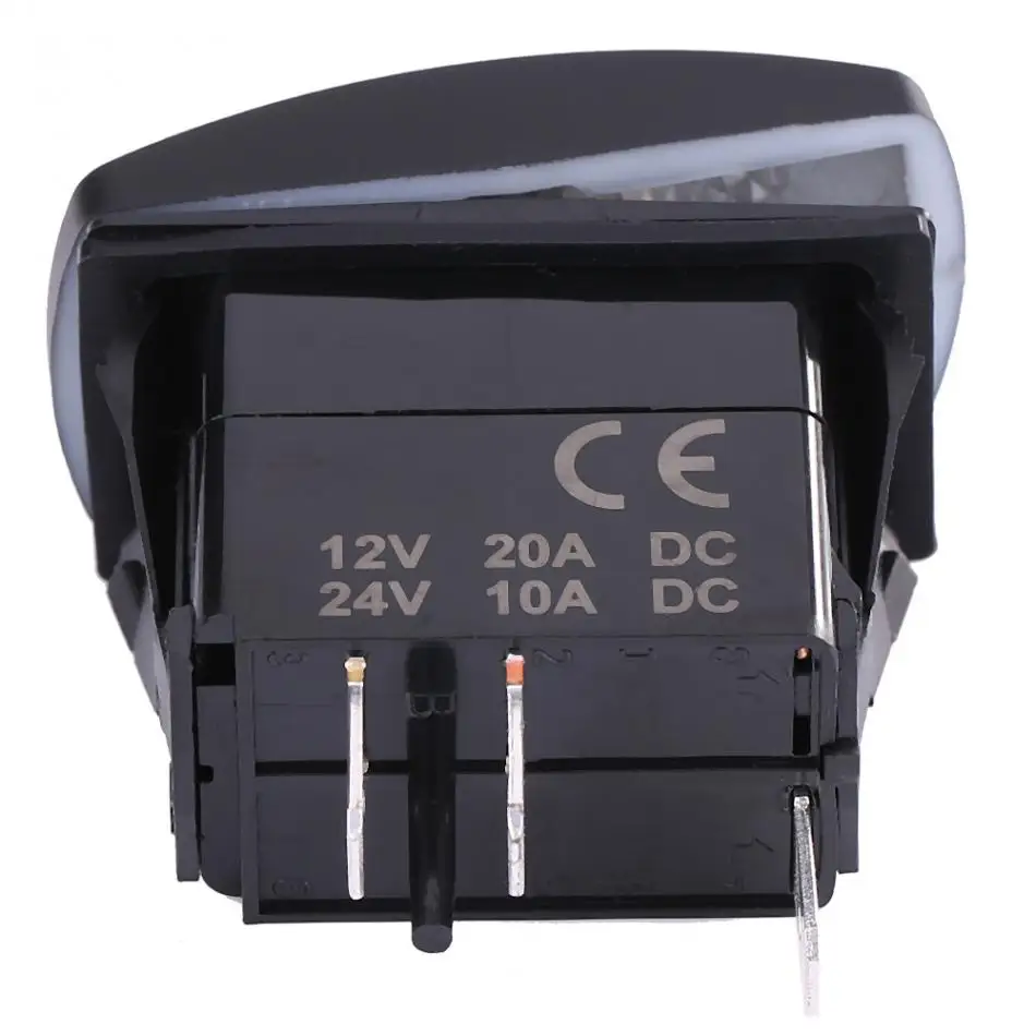 12V 24V 3 Pin Рог включения выключения кулисный переключатель для автомобиля Караван