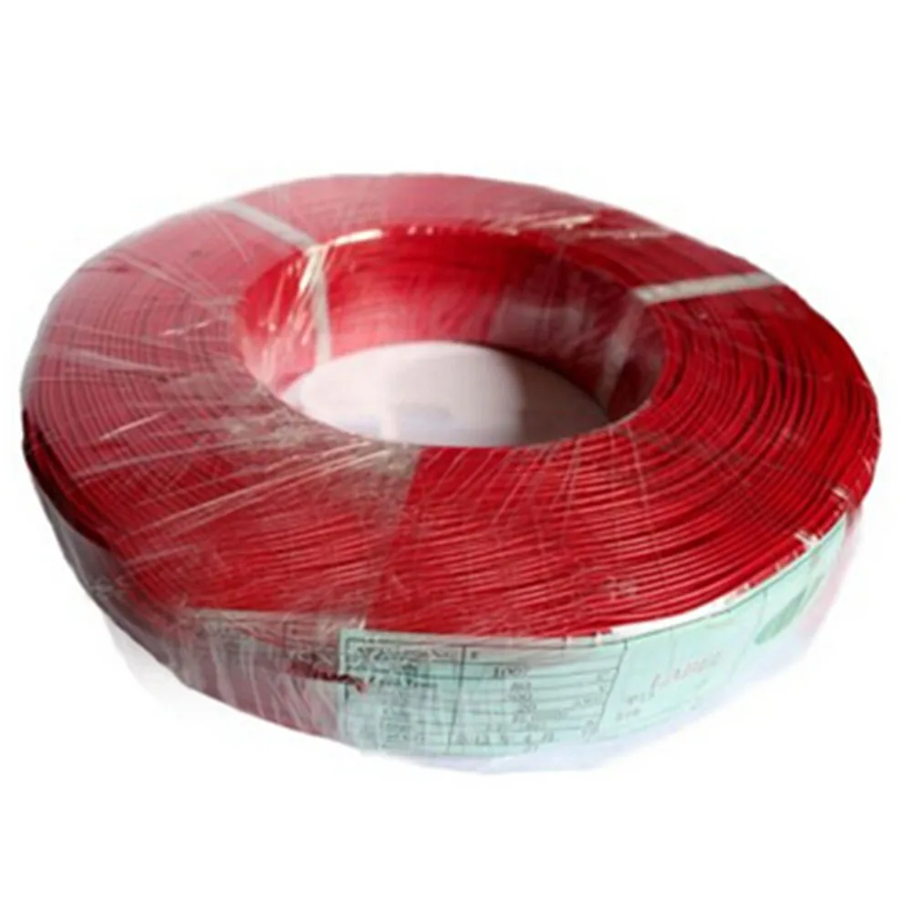 5/10 метров супер гибкий 26AWG ПВХ изолированный провод электрический кабель, светодиодный кабель, DIY разъем - Цвет: Красный