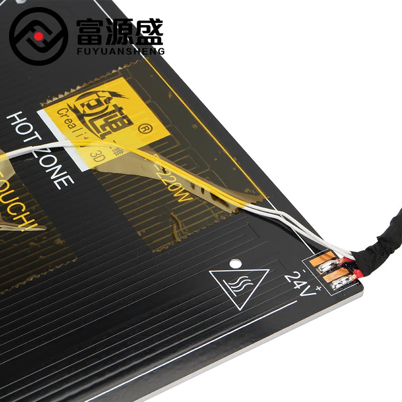 24 В 235*235*3 мм ender 3 Теплоизоляционный алюминий с кабельной линией для Creality Ender MK3 3D