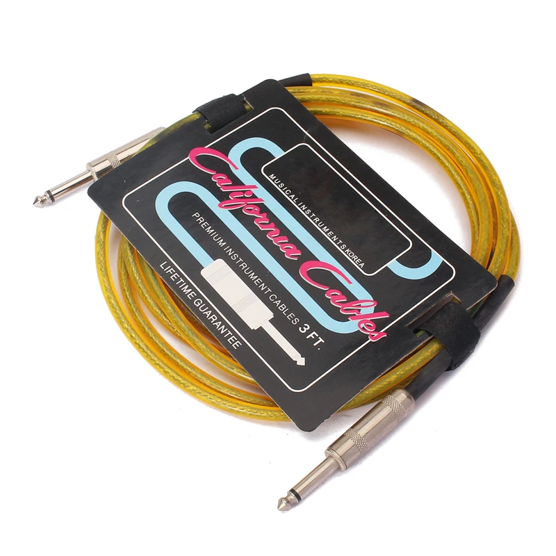 

3M Orange Guitar Cable Amplifier Amp Instrument Lead Cord