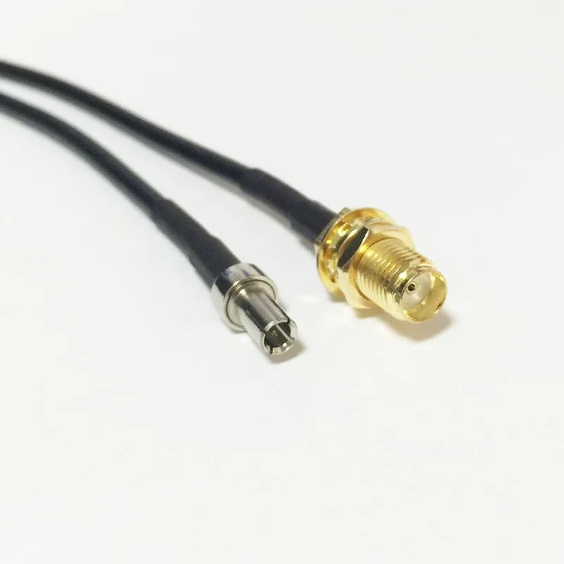 New 3G Antenna Cable SMA Female Jack nut Switch TS9 Male Plug RG174 20CM 8&quot Wholesale Fast Ship | Мобильные телефоны и