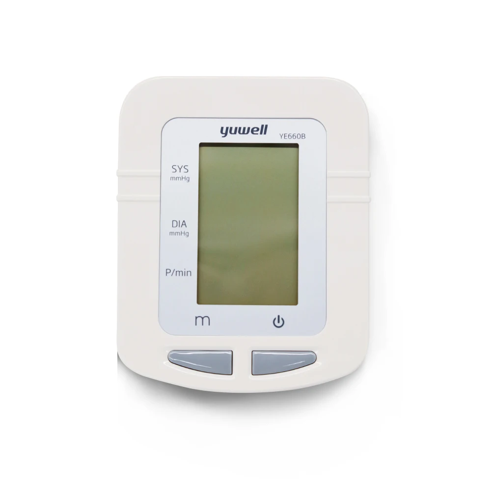 Дешево Yuwell 660B Монитор артериального давления на руку большой ЖК манжета медицинский прибор для медсестры Сфигмоманометр кровяное давление домашн...