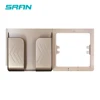 SRAN Super easy to use mobile phone bracket / shelf For EU standard wall power socket with usb electric outlet ► Photo 3/5