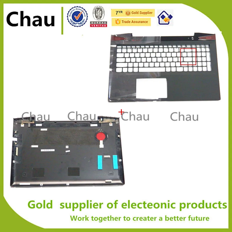 Новинка для Lenovo Y50-70 Y50-80 Y50 Y50P Y50P-70 верхняя крышка Упор рук + нижняя базовая AP14R000A00