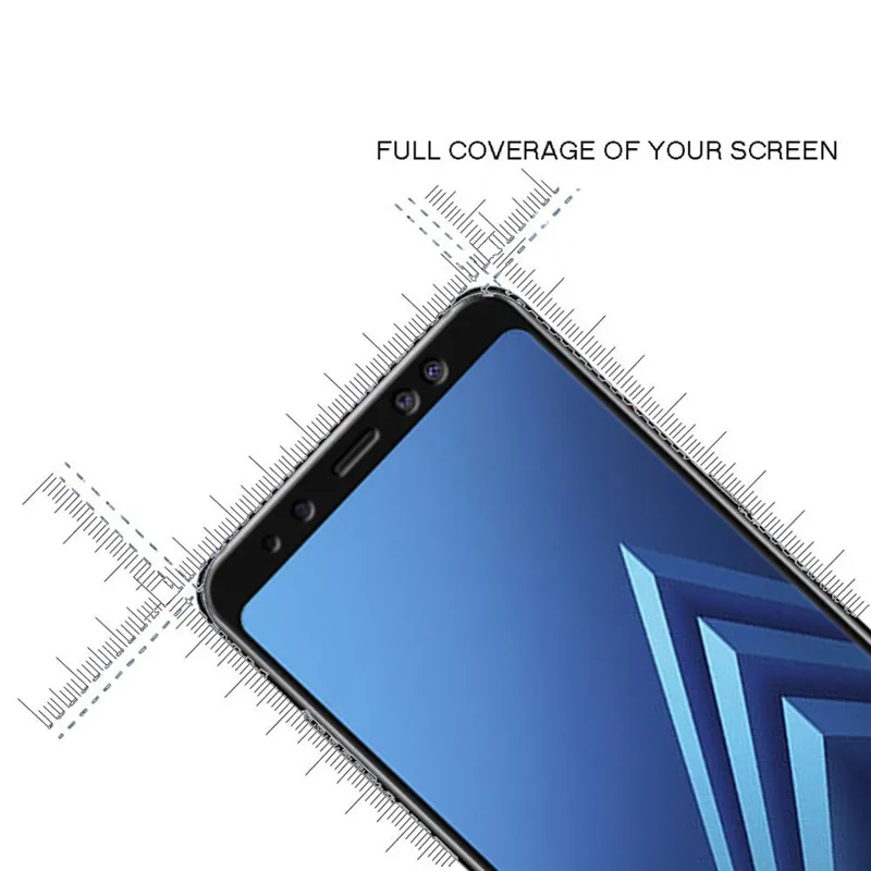 WeeYRN 9H 2.5D защитное стекло на для Samsung Galaxy A8 2018 A530 полный защитный Стекло закаленное