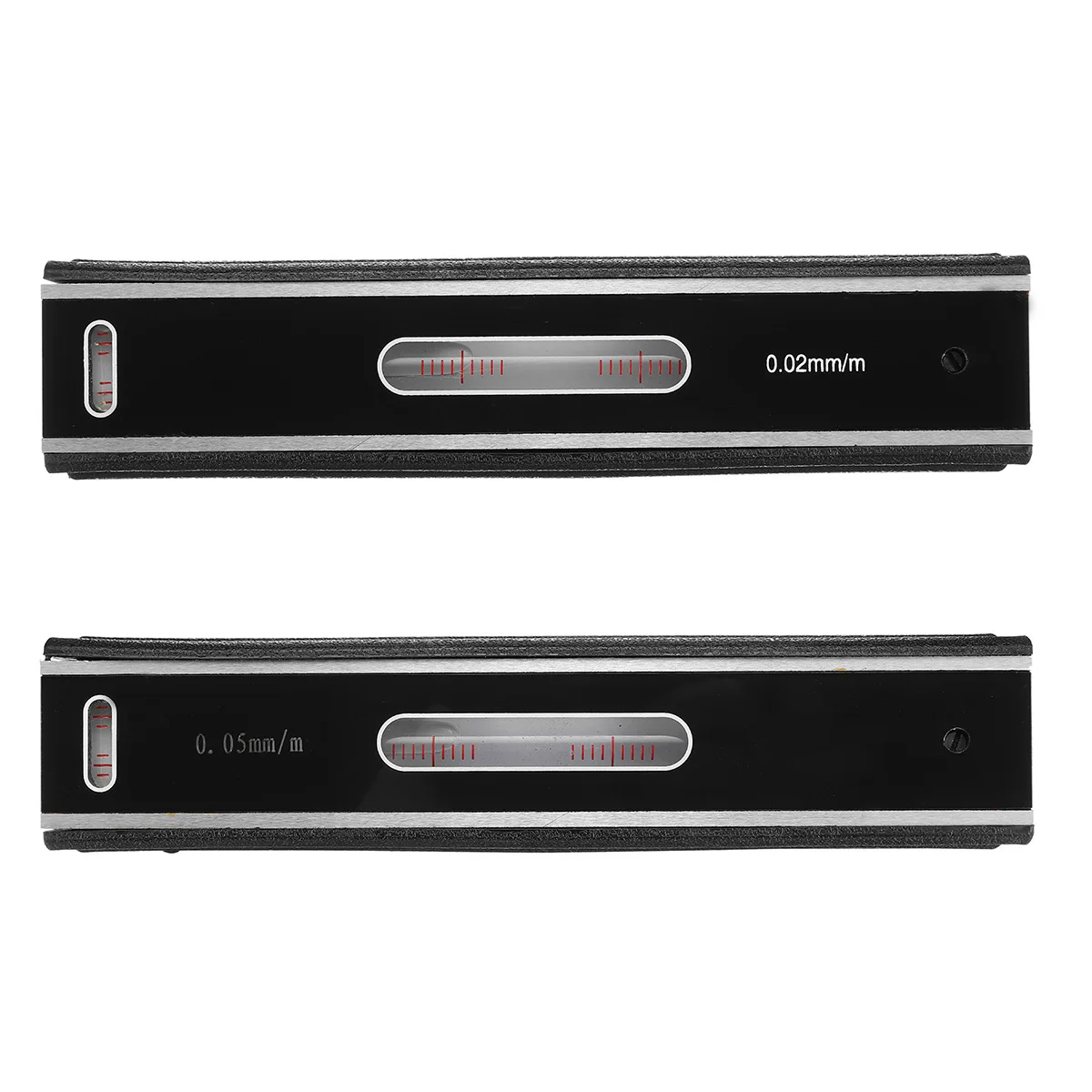 

ZEAST 200mm Accuracy 0.02mm / 0.05mm Precision-Level Graduation Bar Measurement Leveler Bubble Vials Horizontal Bar Level