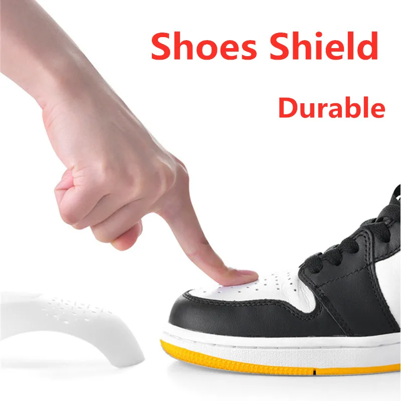 

Shoes Shields for Sneaker Anti Crease Wrinkled Fold Shoe Support Toe Cap Sport Ball Shoe Head Stretcher Shaper Keeper Tree