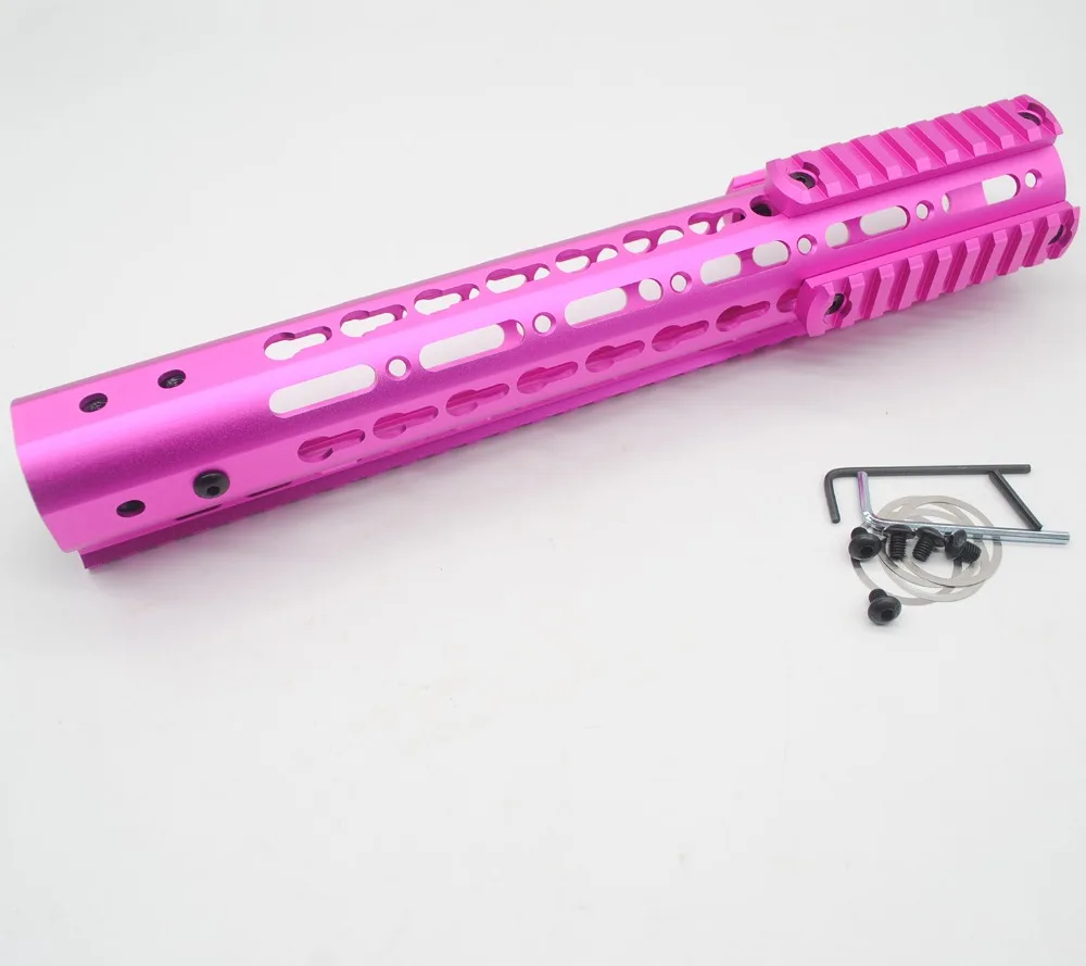 Aplus 7/9/10/12/13,5/15 ''дюймовый Keymod Handguard свободном Пикатинни раздел System_Pink анодированный