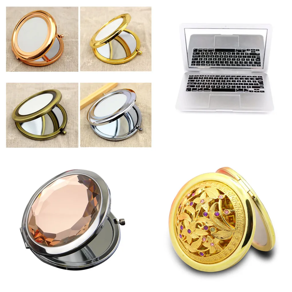 

2019 New Women Mini Foldable Mirrors Portable Makeup Cosmetic Mirrors