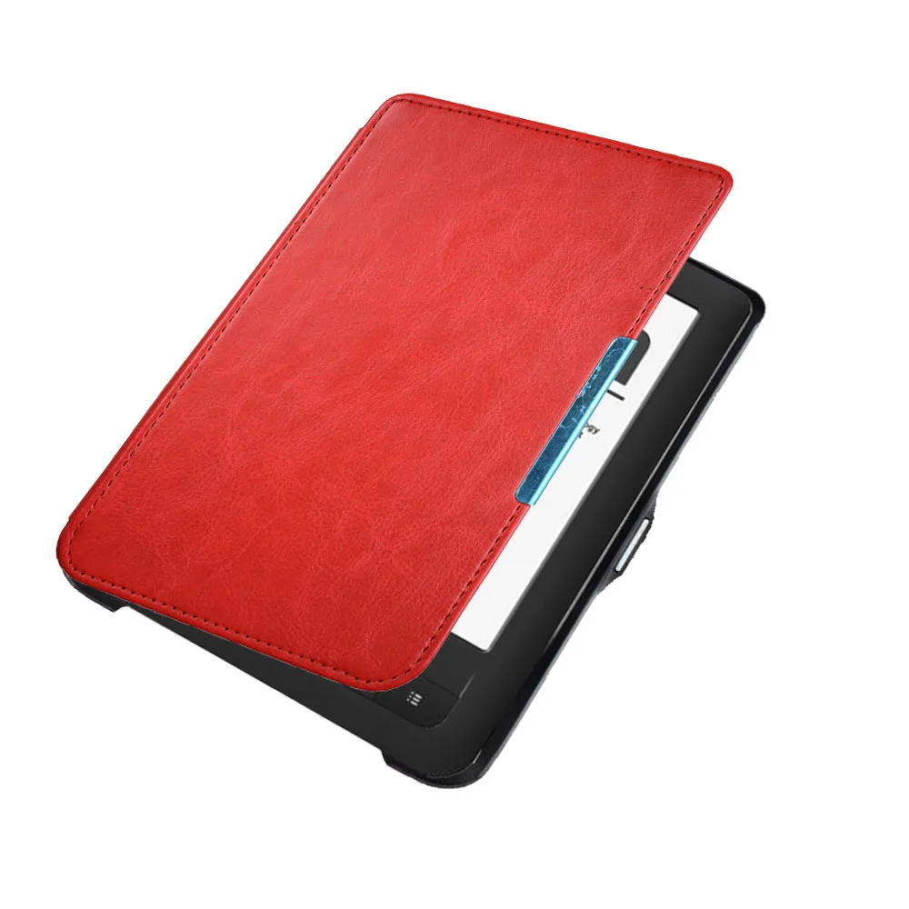 Advanced pu leather Cover Case for Pocketbook 622 623 Touch 1 2 eReader Flip folio book Cover magnet closured Case PB 622 623 ereader cover ereader case