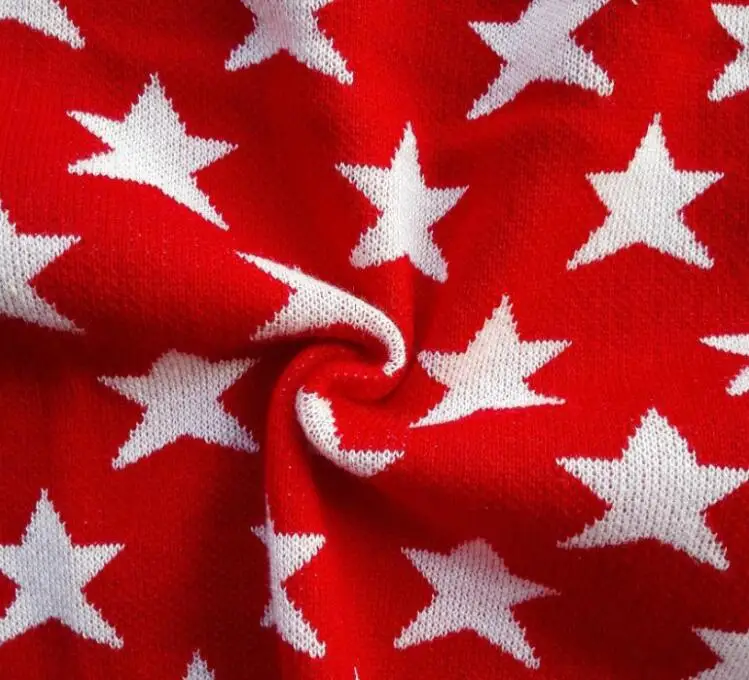 wholesale jacquard knit polyester fabric fake designer luxury handbags luggage Pentagram wool