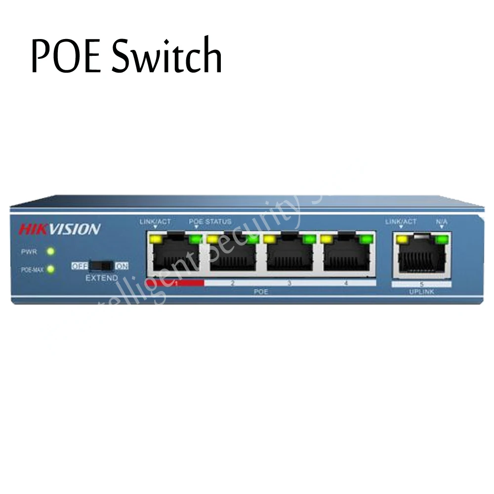 100 Мбит/с неуправляемый 4 8 16 24 порт POE коммутатор питания по Ethernet сетевой адаптер питания Plug and Play 4kv Защита от перенапряжения металл