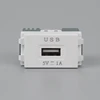 DC5V 1A USB2.0 Charging Modules 23x36mm USB Charger Socket For Wall Outlet ► Photo 2/3