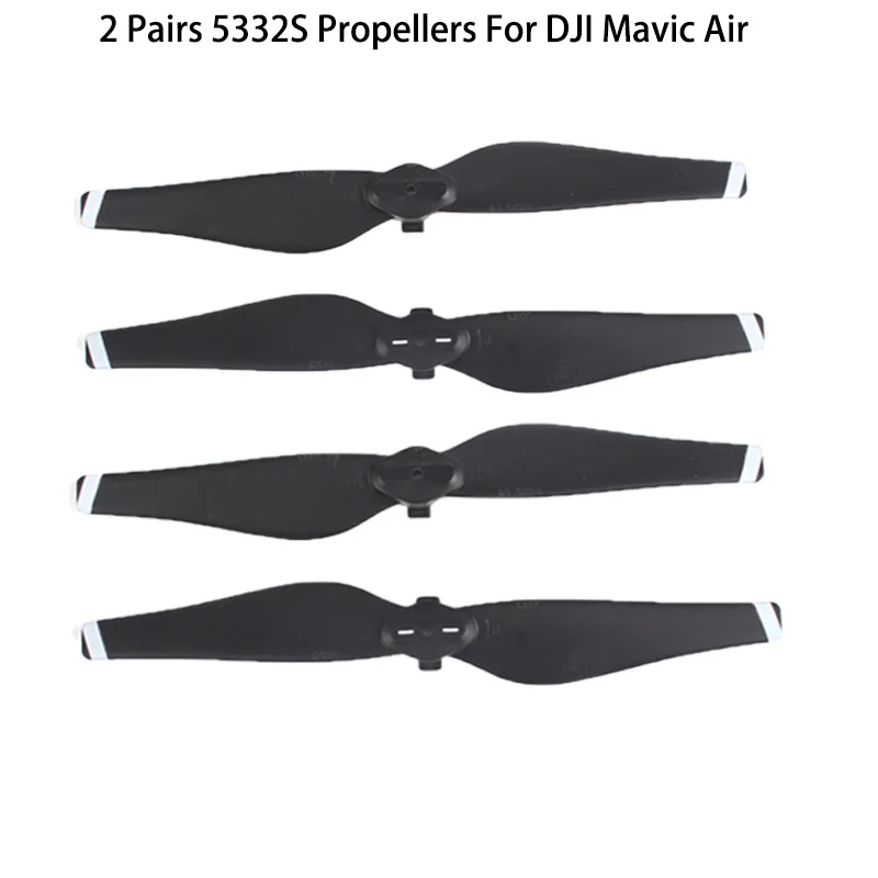 Sunnylife 4 шт. 5332S 2 пары для DJI Mavic Air Propeller(белая полоса) лезвие опора для DJI Mavic Air Drone аксессуары