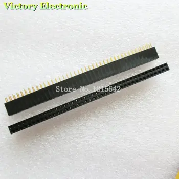 

5PCS/LOT 2.54mm 2 x 40 Pin Double Row Pin Female Pin In Header Strip