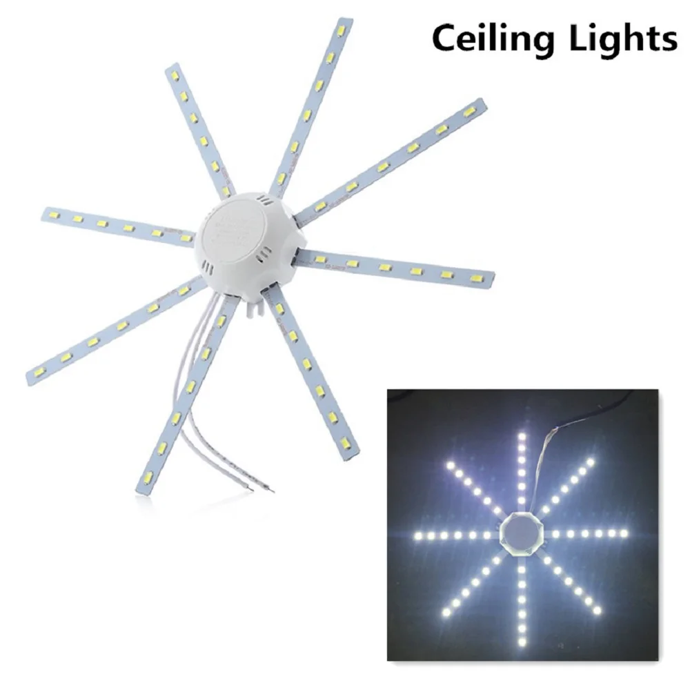 24W LED Ceiling Light 1800LM 48 LED lamp Octopus Module ceiling+lights led panel 220V Interior Lighting Module lamp ceiling lamp 24W LED Ceiling Light 1800LM 48 LED lamp Octopus Module ceiling+lights led panel 220V Interior Lighting Module lamp ceiling lamp