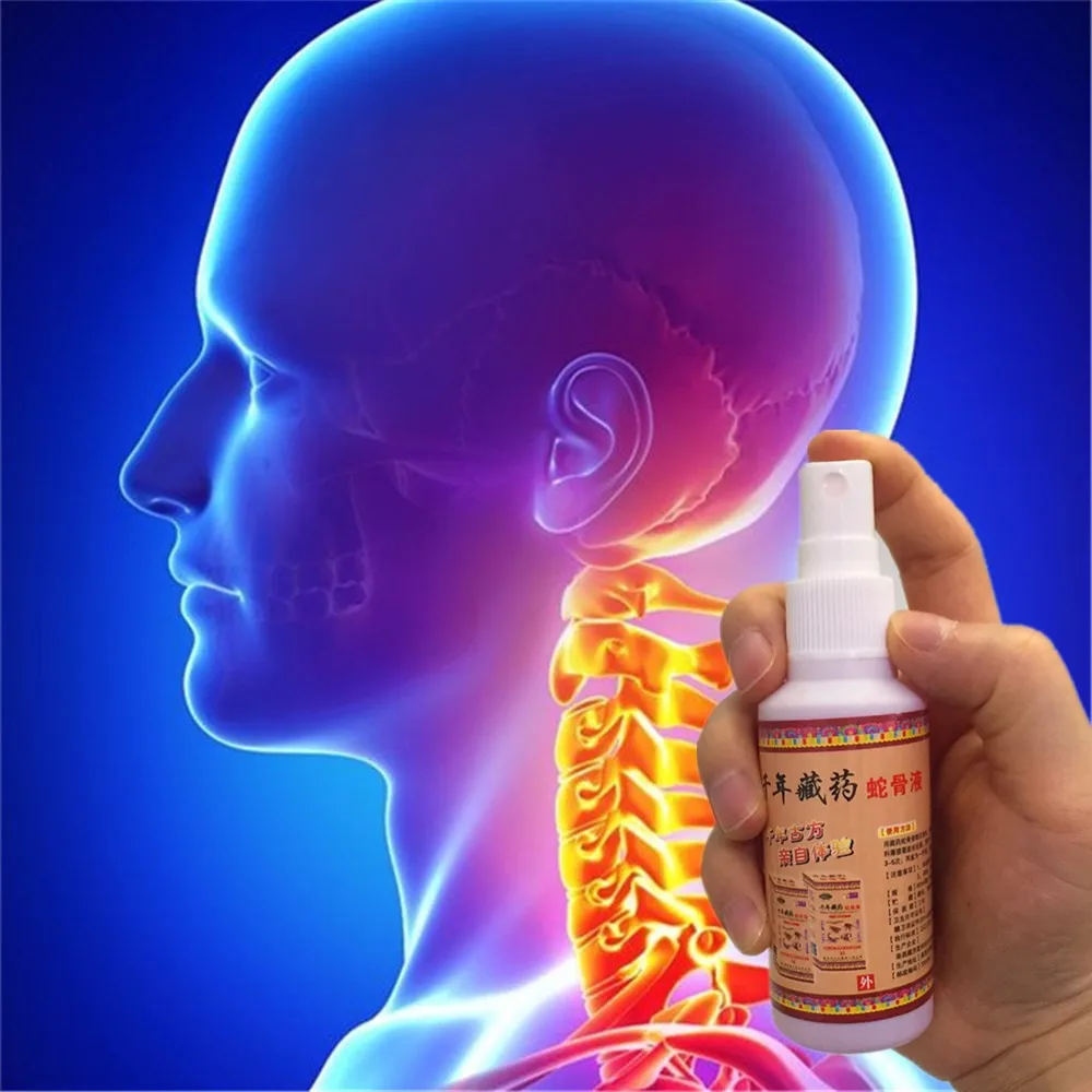 

DISAA 80ml/bottle Plateau Yak Bone Analgesic Essential Oils Cold Compress Magnetotherapy Rheumatism Neck Spray