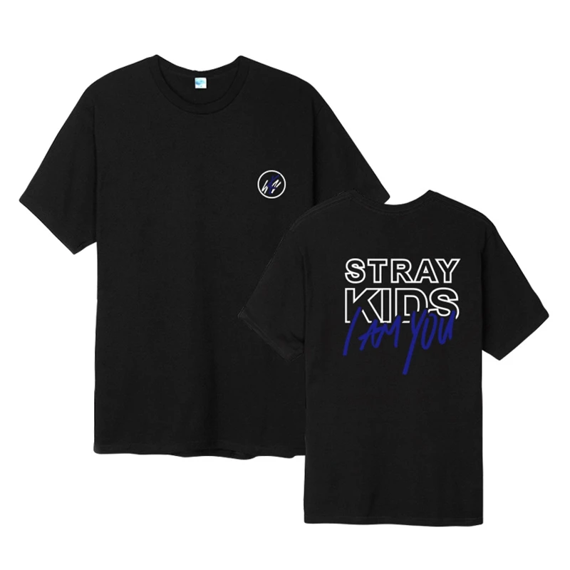 Kpop Stray Kids Album I am YOU men cotton blended tshirt short sleeve causal top unisex T-shirt 2018 new (2)