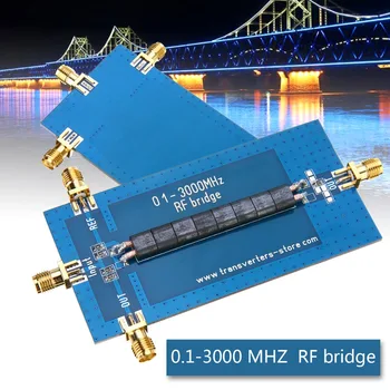 

1pc RF SWR Bridge 0.1-3000 MHZ Return Loss Bridge Reflection Bridge Antenna Analyzer VHF VSWR Return Loss