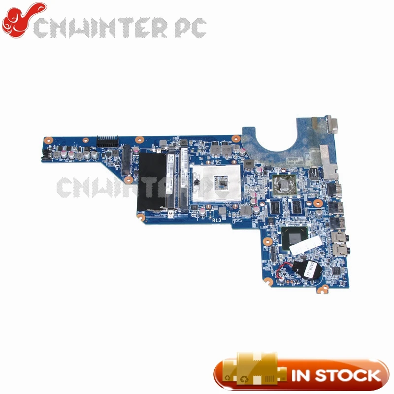 NOKOTION 636375-001 650199-001 DA0R13MB6E0 Laptop Motherboard For HP Pavilion G4 G6 G7 MAIN BOARD HM65 DDR3 HD6470 GPU