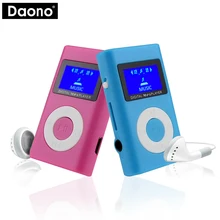 DAONO USB мини ЖК экран портативная Поддержка 32 ГБ Micro SD TF карта MP3