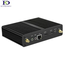 Fanless HTPC small computer Quad core celeron N2920 nettop pc with dual HDMI windows 7 Intel