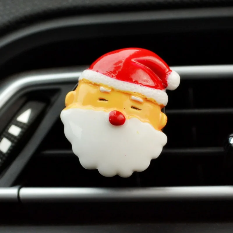 Рождественский автомобиль освежитель воздуха Орнамент Рождественские подарки для кондиционера внешний декор