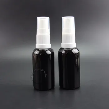 

5pcs/lot 30mll/30cc Black Essential Oil Bottle, 1oz Glass Cosmetic Container Mist Spray Atomizer Cosmetic Packaging