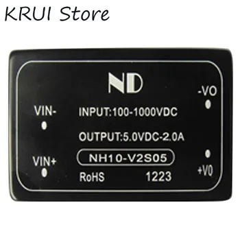 

high voltage input 100-1000V output 5V 2a dcdc power module NH10-V2S05