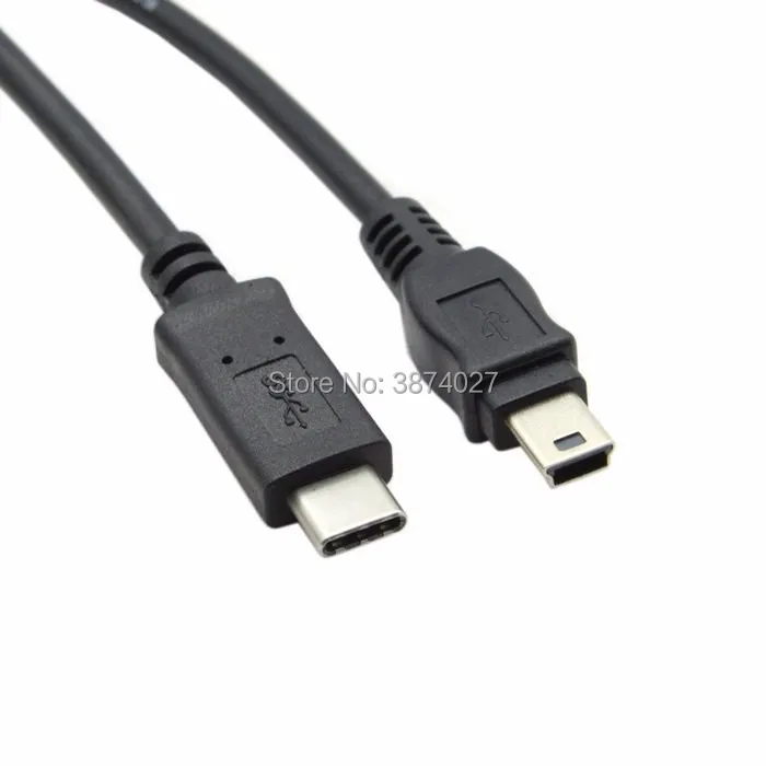 USB C 3 1 Type Male к Mini 2 0 Кабель для передачи данных Macbook|Кабели USB| |