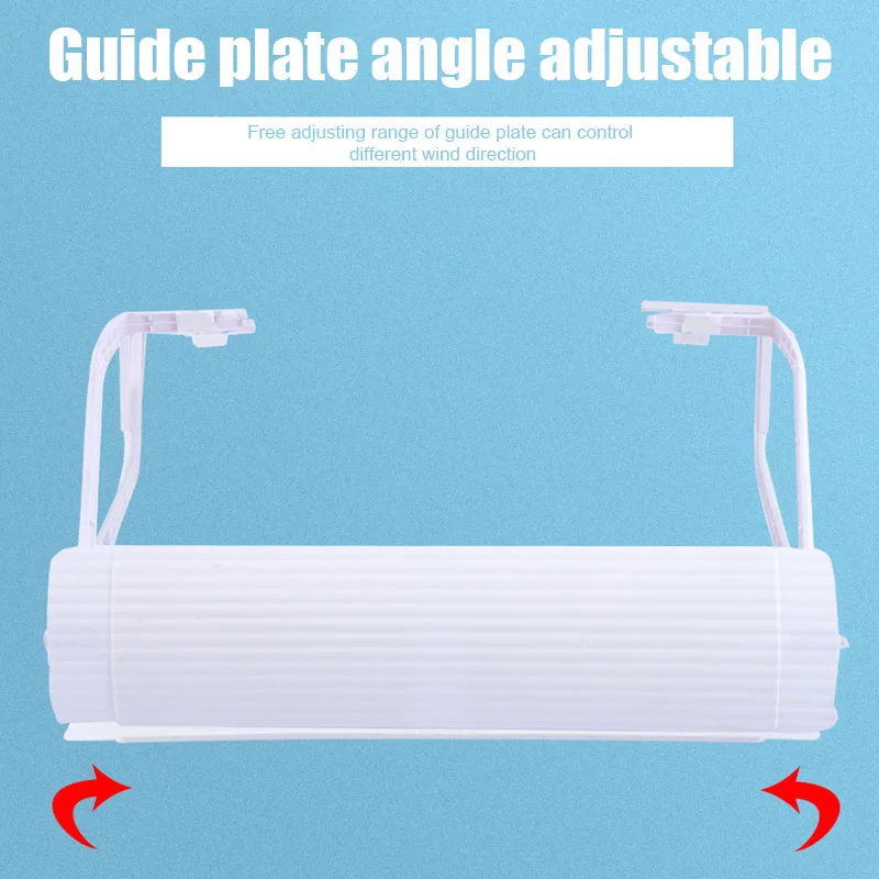

High Quality Adjustable Air Conditioner Deflector Telescopic Air Outlet Wind Shield for Home VE