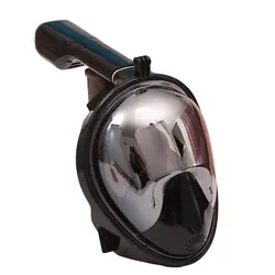 Покрытие анти-туман анфас Подводное плавание маска 180 градусов сухой, легко свободное дыхание погружения Шестерни трубки дайвинг Snorkel 2 в 1