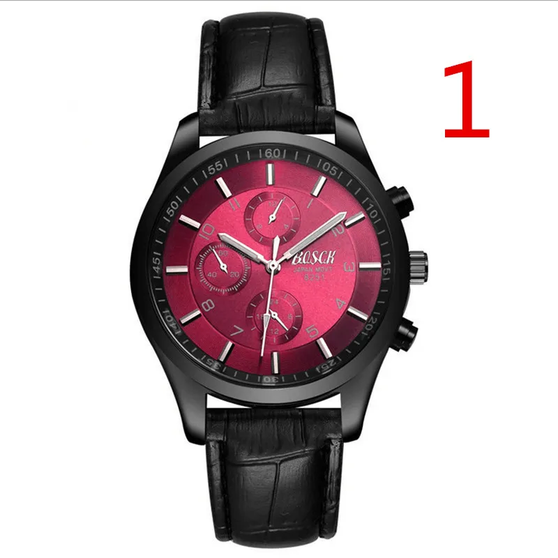 

Explosion style six-needle men's all-steel watch quartz watch 308#