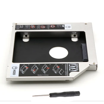 

NEW 9.5mm SATA 2nd SSD HDD Caddy for Lenovo ThinkPad E440 L540 L440 Hard Disk Drive Caddy
